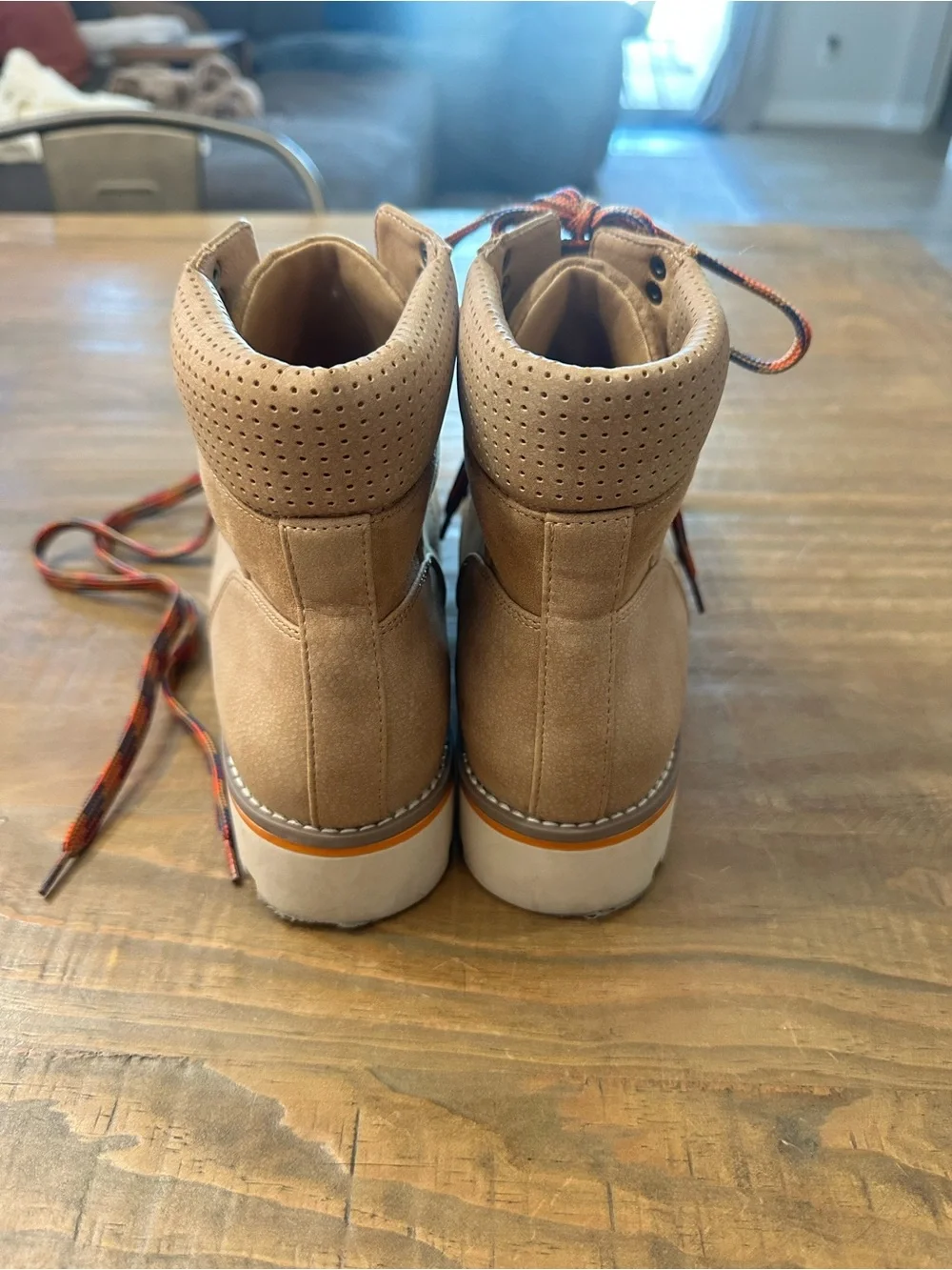 Crown Vintage Lace Up Ankle Boots